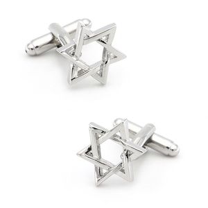 Silver Star of David Cufflinks